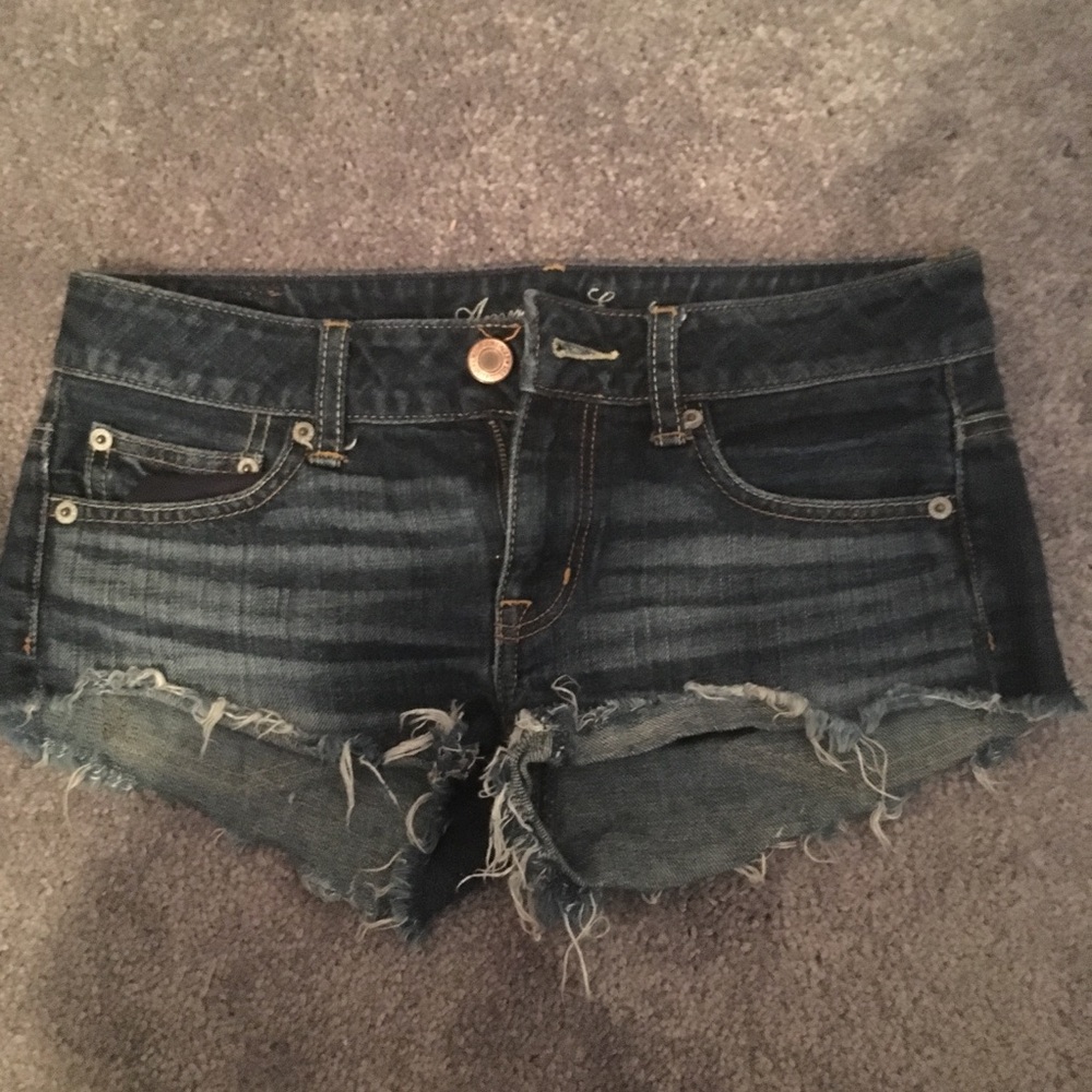 American eagle jean shorts